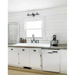 Best Tudor Bridge Deck Mount Kitchen Faucet with Brass Sprayer Faucets With Side Spray|Bridge Faucets
