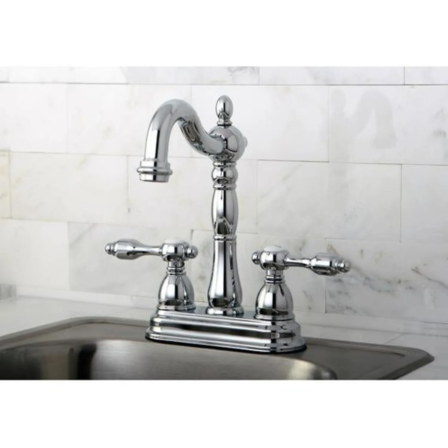 Online Tudor 4" Center Bar Faucet Bar Faucets