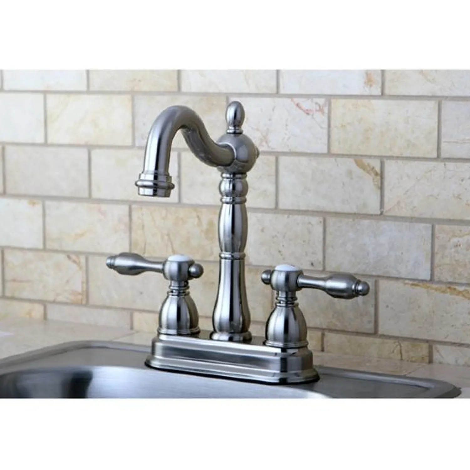Online Tudor 4" Center Bar Faucet Bar Faucets