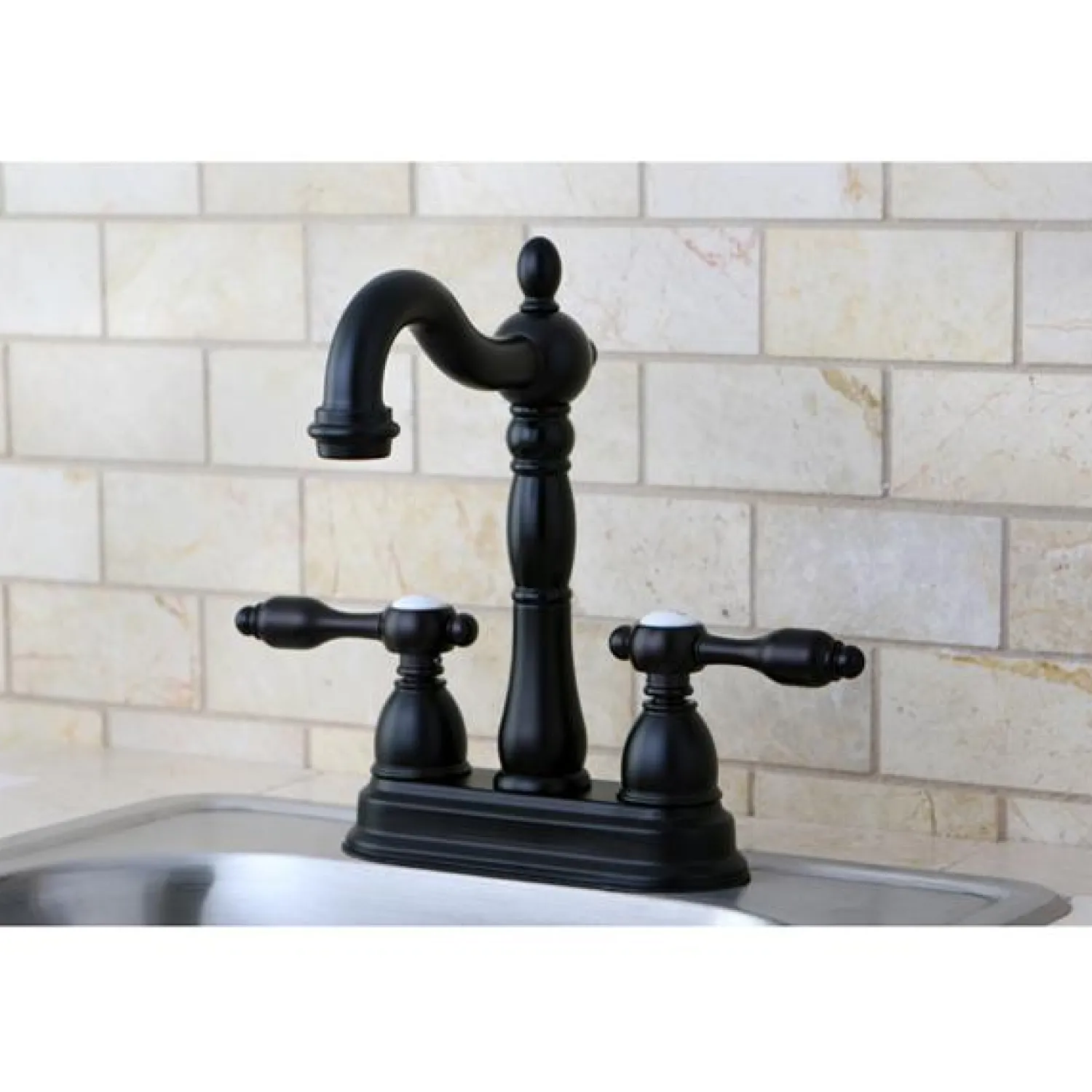Online Tudor 4" Center Bar Faucet Bar Faucets