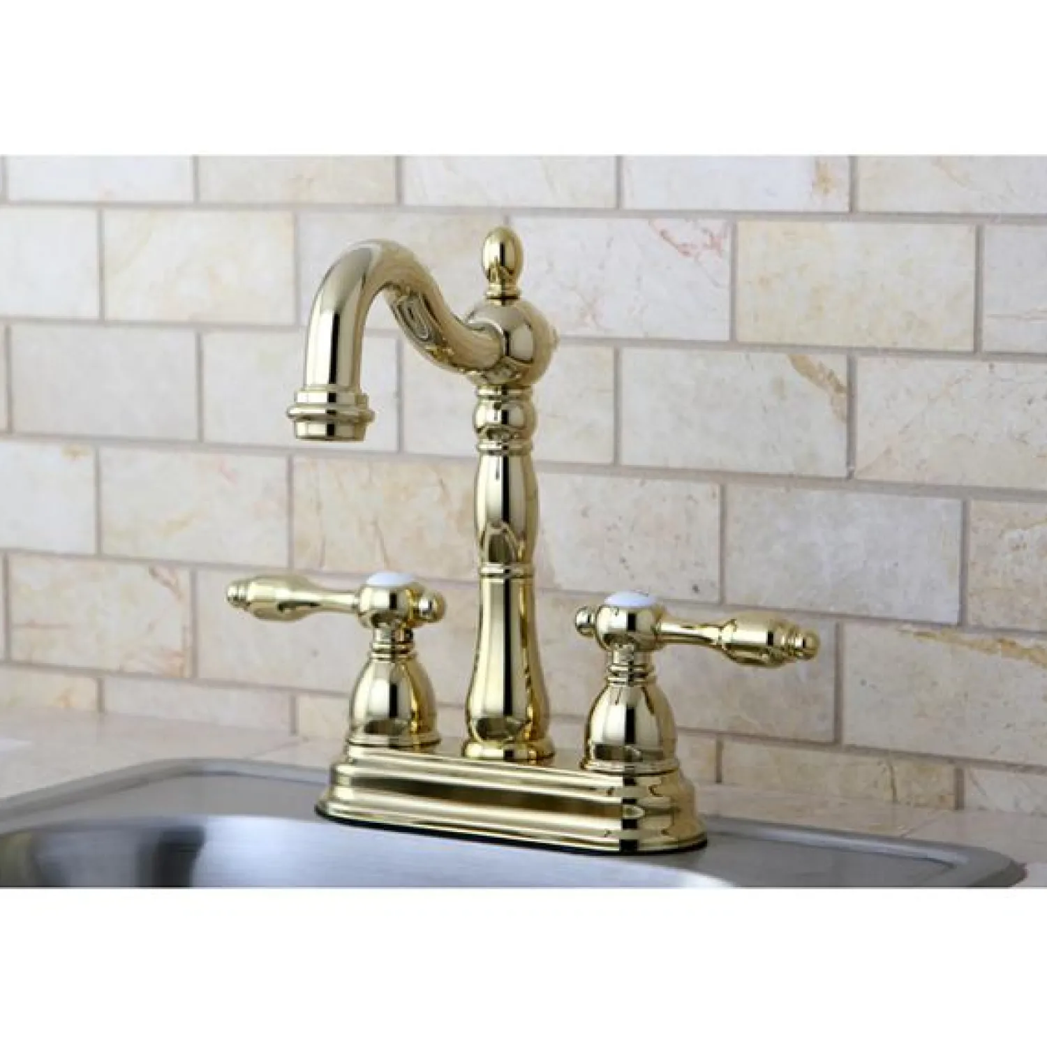 Online Tudor 4" Center Bar Faucet Bar Faucets