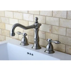 Online Tudor Classic Widespread Lavatory Faucet with Brass Pop-up 8