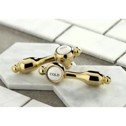 Sale Tudor Deck Mount Bridge Kitchen Faucet with Brass Sprayer Faucets With Side Spray|Bridge Faucets
