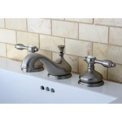 Discount Tudor Deck Mount 8-Inch Widespread Bathroom Faucet 8
