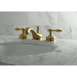 Discount Tudor Deck Mount 8-Inch Widespread Bathroom Faucet 8