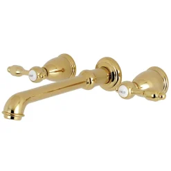 Outlet Tudor 2-Handle Wall Mount Roman Tub Faucet Tub Faucets