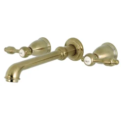Outlet Tudor 2-Handle Wall Mount Roman Tub Faucet Tub Faucets