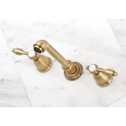 Outlet Tudor 2-Handle Wall Mount Roman Tub Faucet Tub Faucets