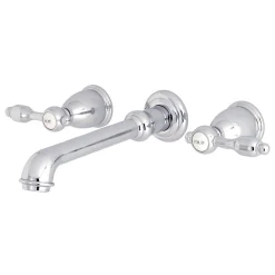 Outlet Tudor 2-Handle Wall Mount Roman Tub Faucet Tub Faucets