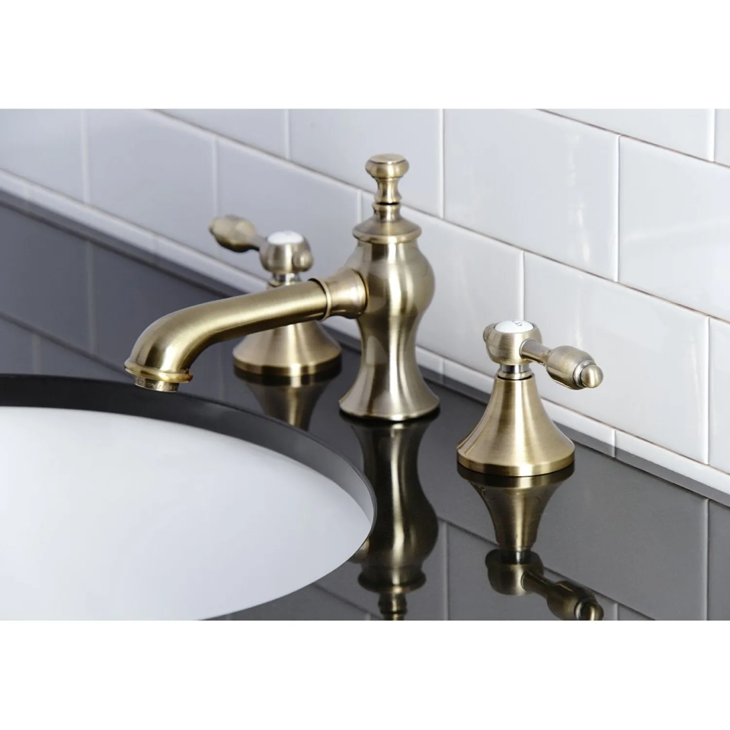 Outlet Tudor 8-Inch Widespread Bathroom Faucet 8" Widespread