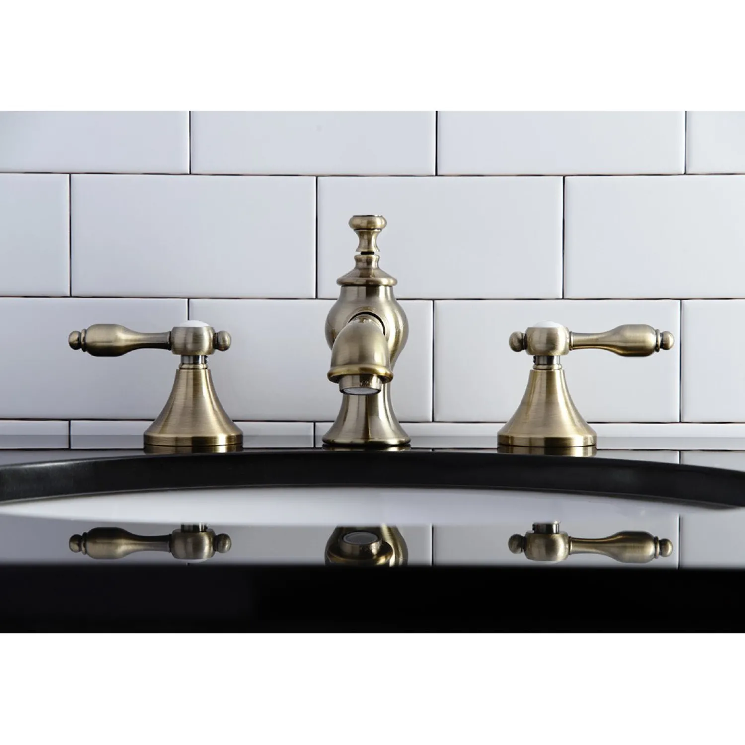 Outlet Tudor 8-Inch Widespread Bathroom Faucet 8" Widespread