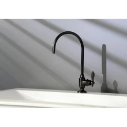 Online Tudor Single-Handle Water Filtration Faucet Single Hole