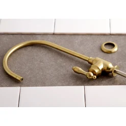 Online Tudor Single-Handle Water Filtration Faucet Single Hole