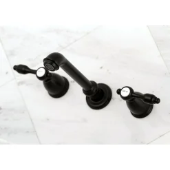 Discount Tudor Two-Handle Wall Mount Bathroom Faucet Wall Mount