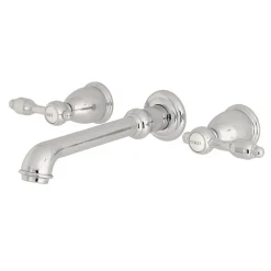 Discount Tudor Two-Handle Wall Mount Bathroom Faucet Wall Mount
