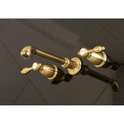 Discount Tudor Two-Handle Wall Mount Bathroom Faucet Wall Mount