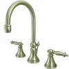 Sale Tuscany Handle 8" to 16" Widespread Lavatory Faucet with Brass Pop-up 8" Widespread