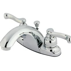 Online Twin-Handle 4-Inch Centerset Bathroom Faucet 4