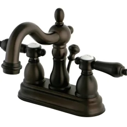Online Twin Handles 4-Inch Centerset Bathroom Faucet 4