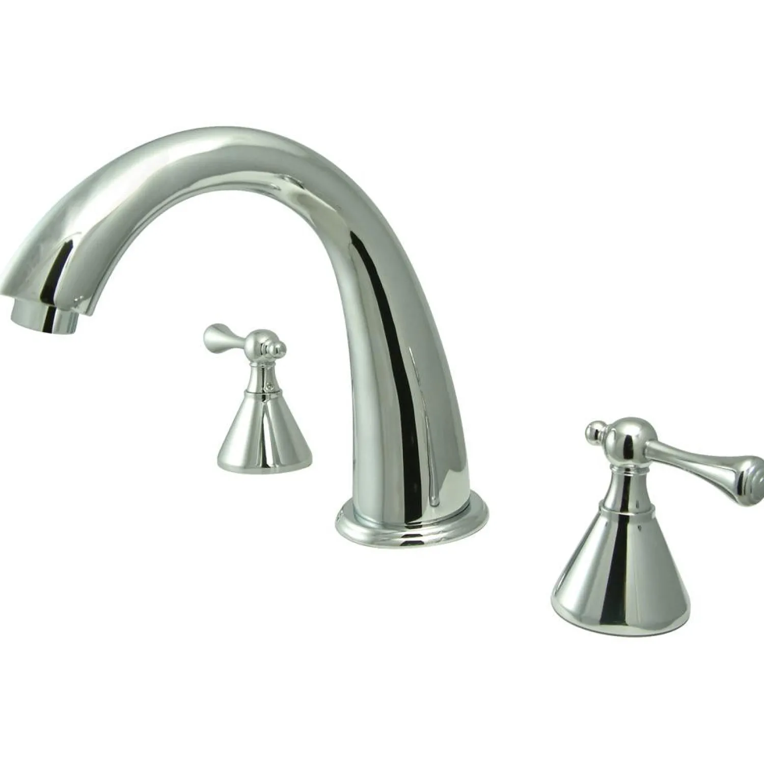 New Two Handle Roman Tub Filler Tub Faucets