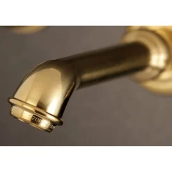 Two-Handle Wall Mount Bathroom Faucet Wall Mount
