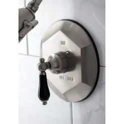 Best VB4638PKLSO Metropolitan Onyx Shower Faucet Only with Lever Handle in Brushed Nickel Shower Heads