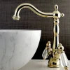 Outlet Vessel Sink Faucet with Deck Plate 4" Center Set|Vessel Faucets
