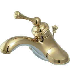 Clearance Victorian Deck Mount 4" Centerset Bathroom Faucet 4" Center Set