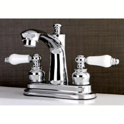 Online Victorian Deck Mount 4-Inch Centerset Bathroom Faucet 4