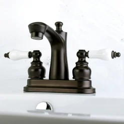 Online Victorian Deck Mount 4-Inch Centerset Bathroom Faucet 4