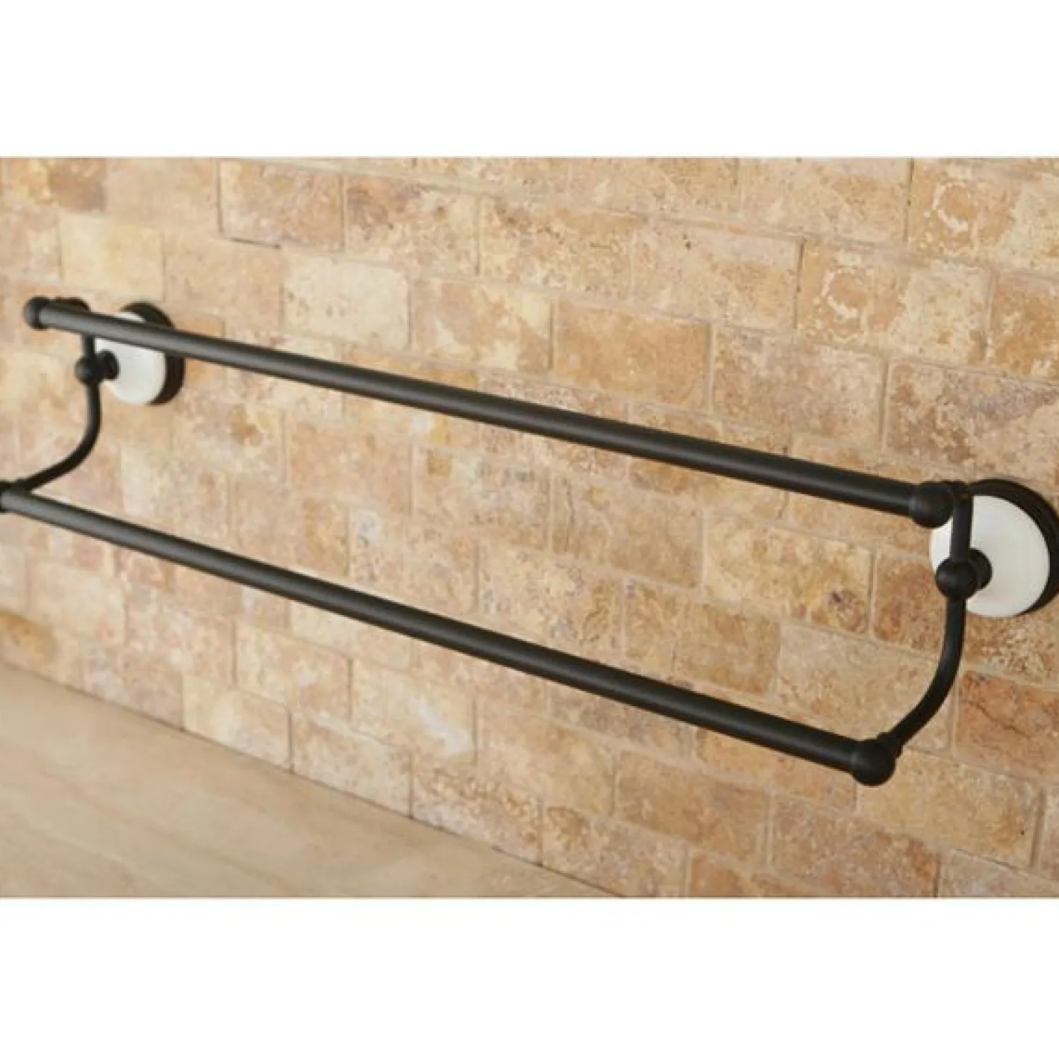 Clearance Victorian 24" Dual Towel Bar Towel Bars