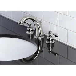 New Victorian 2-Handle 8-Inch Widespread Bathroom Faucet 8