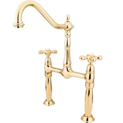 Victorian 2-Hole Vessel Sink Faucet Vessel Faucets