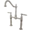 Discount Victorian 2-Hole Deck Mount Vessel Sink Faucet Vessel Faucets
