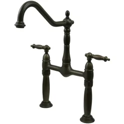 Discount Victorian 2-Hole Deck Mount Vessel Sink Faucet Vessel Faucets