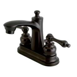Victorian 4-Inch Centerset Bathroom Faucet 4" Center Set
