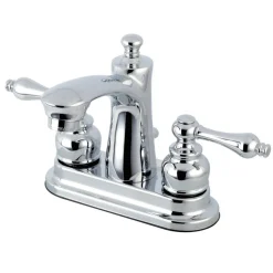 Victorian 4-Inch Centerset Bathroom Faucet 4