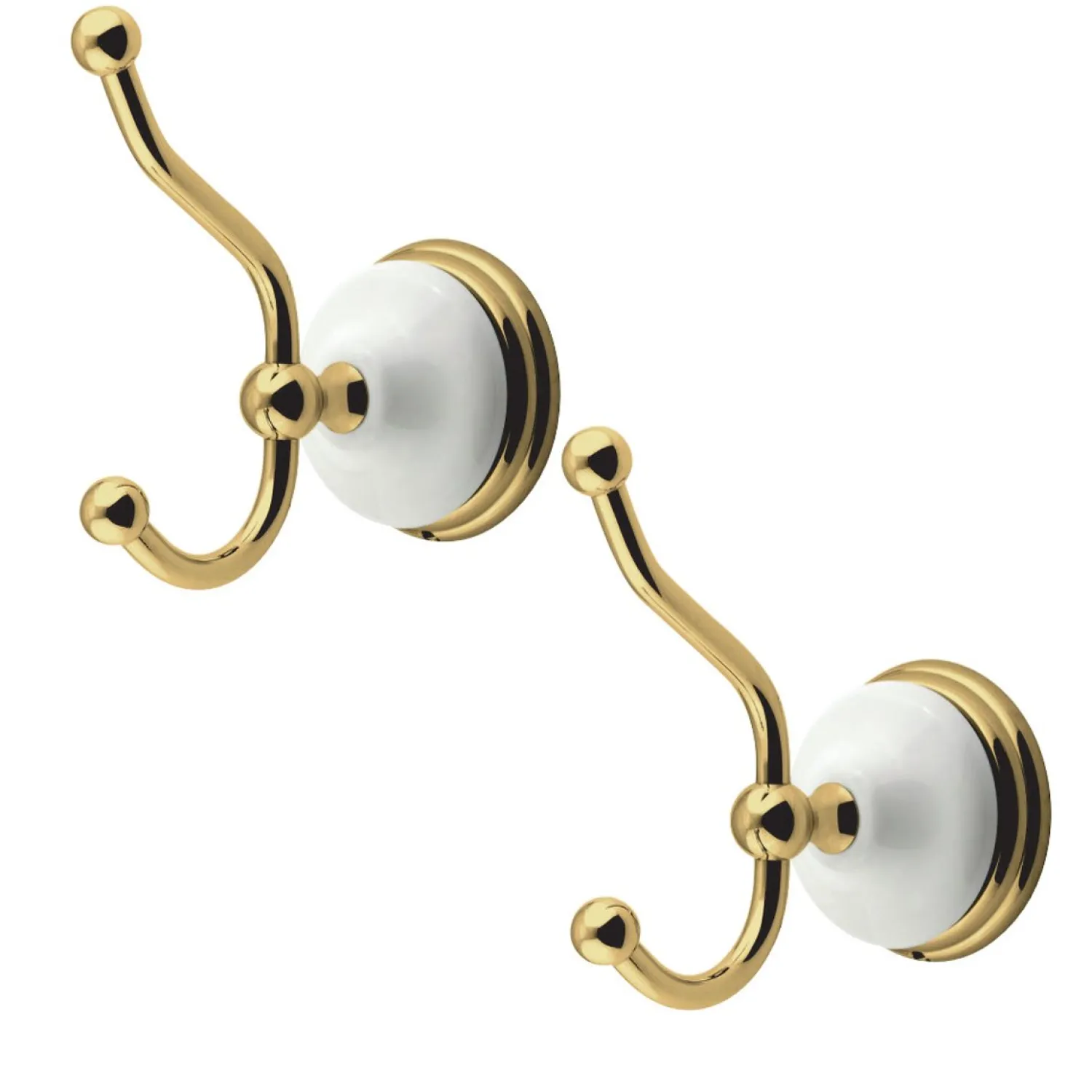 New Victorian 2-Piece Robe Hook Robe Hooks
