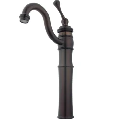 New Victorian Single Handle Vessel Sink Faucet with Optional Cover Plate Vessel Faucets