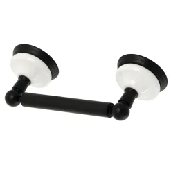 Discount Victorian Toilet Paper Holder in Matte Black Toilet Paper Holders