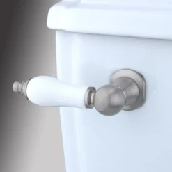 Sale Victorian Toilet Tank Lever with White Porcelain Handle Toilet Tank Levers