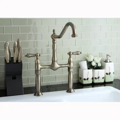 Outlet Victorian Two Handle Vessel Sink Faucet Vessel Faucets
