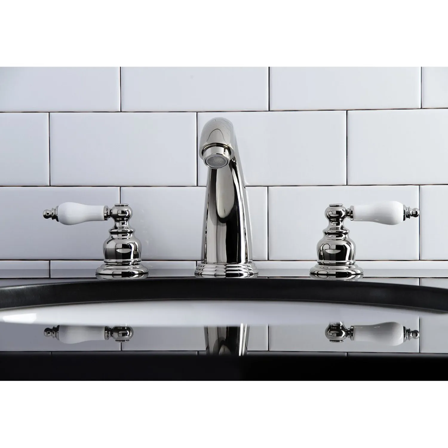 Outlet Victorian Two-Handle 8-Inch Widespread Bathroom Faucet 8" Widespread