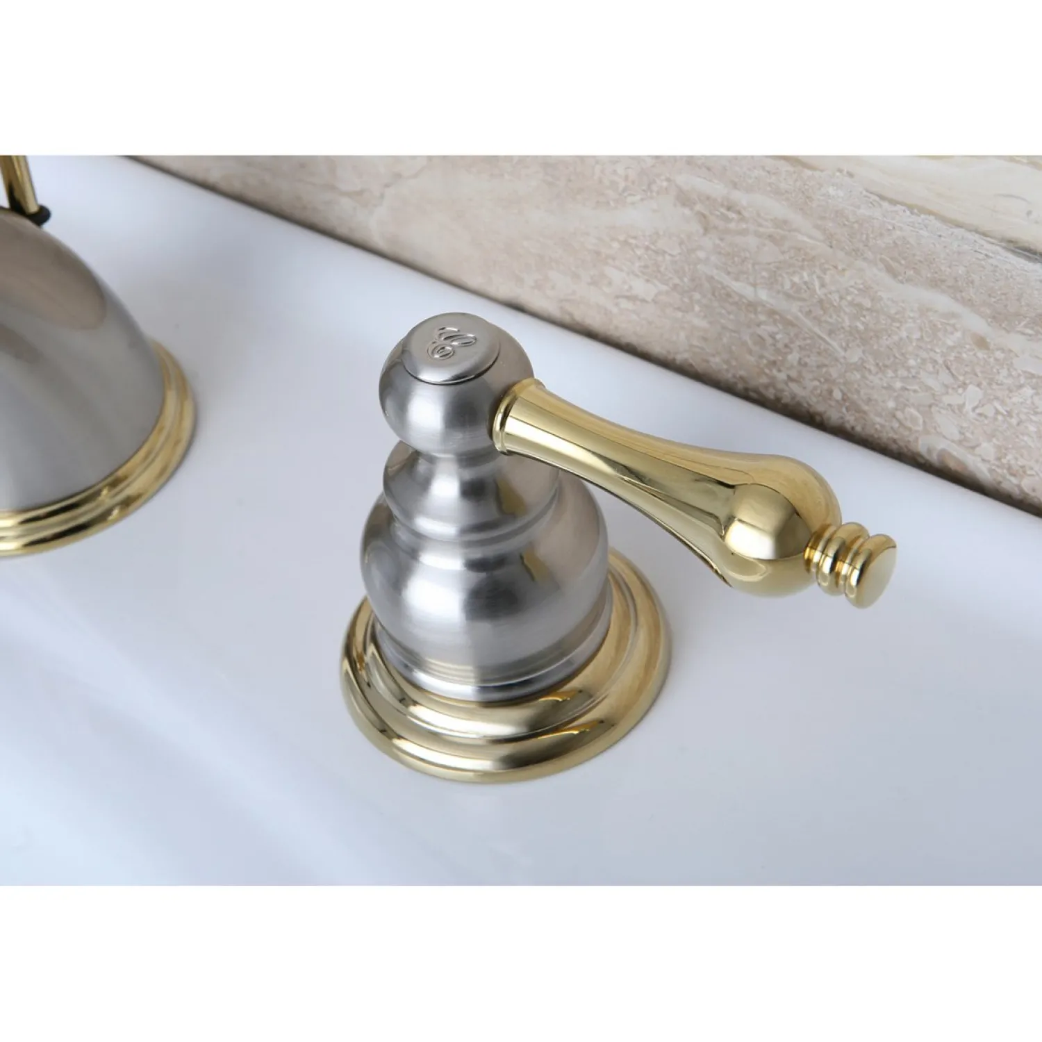 Victorian Widespread Bathroom Faucet 8" Widespread