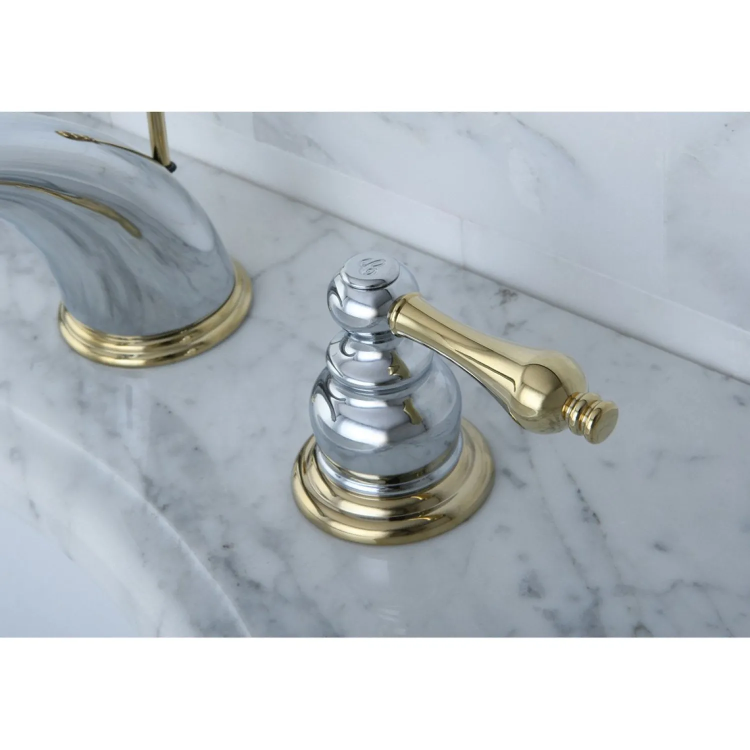 Victorian Widespread Bathroom Faucet 8" Widespread