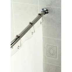 Sale Vintage Adjustable Hotel Curved Shower Rod Shower Curtain Rods