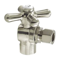 Sale Vintage Angle Stop with 1/2" Sweat x 3/8" OD Compression Toilet Parts