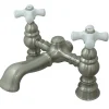 New Vintage 7" Brass Deck Mount Clawfoot Tub Filler Tub Faucets
