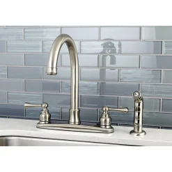 Sale Vintage Centerset Kitchen Faucet Faucets With Side Spray
