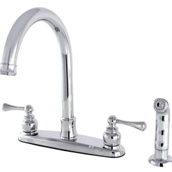 Sale Vintage Centerset Kitchen Faucet Faucets With Side Spray